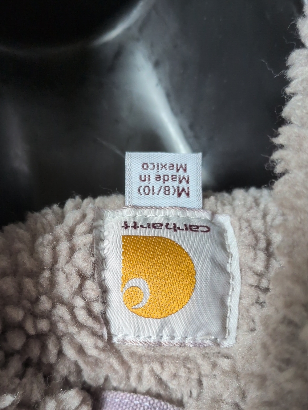✨ Vintage Lavender Carhartt Jacket WJ141 Size M - Picture 10 of 12